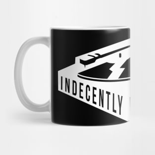 Broken Record (White Design) Mug